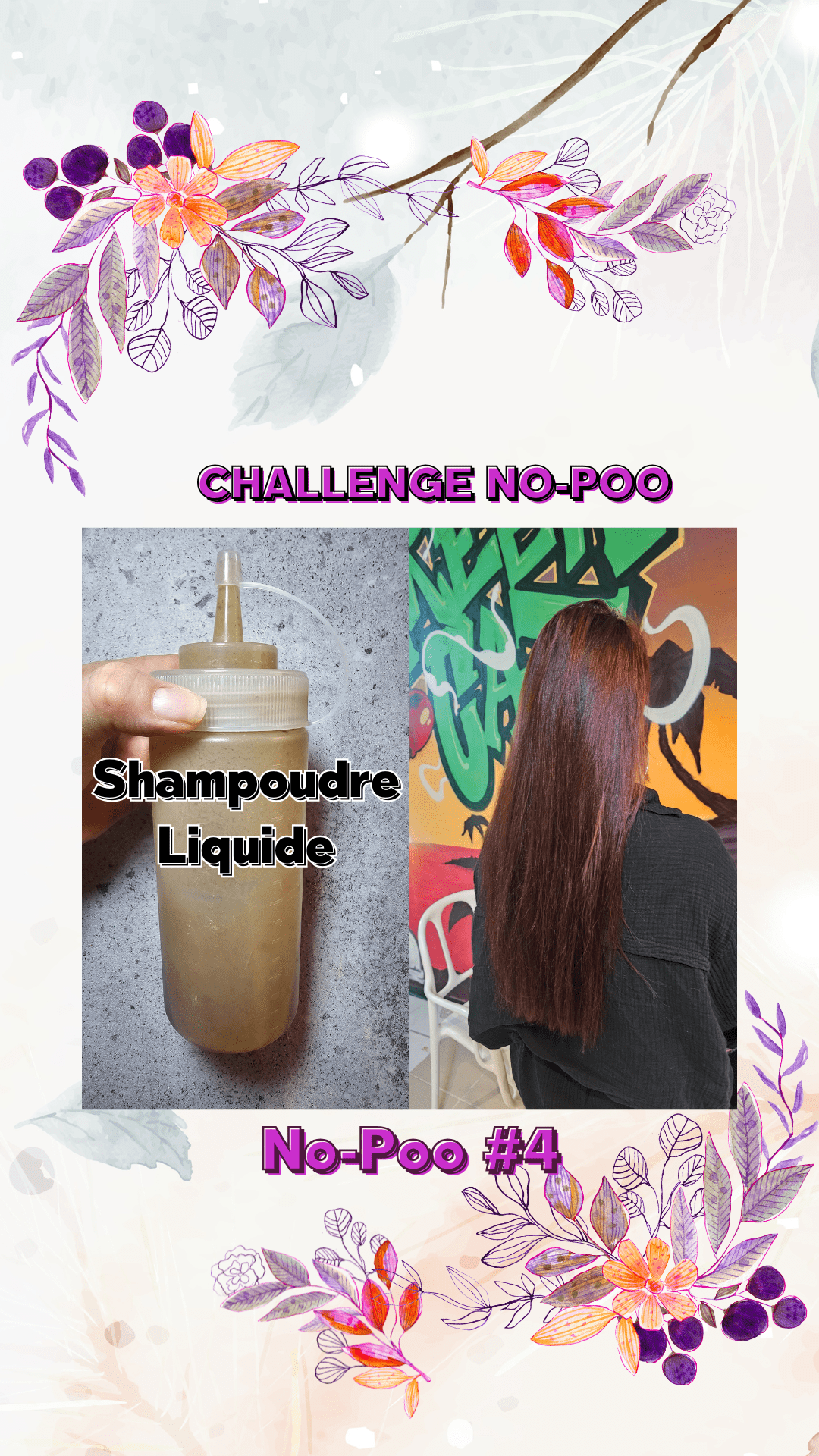 Challenge No-Poo N°4 - Shampoudre liquide